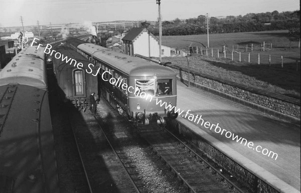 DIESEL ELECTRIC ENTERING STATION